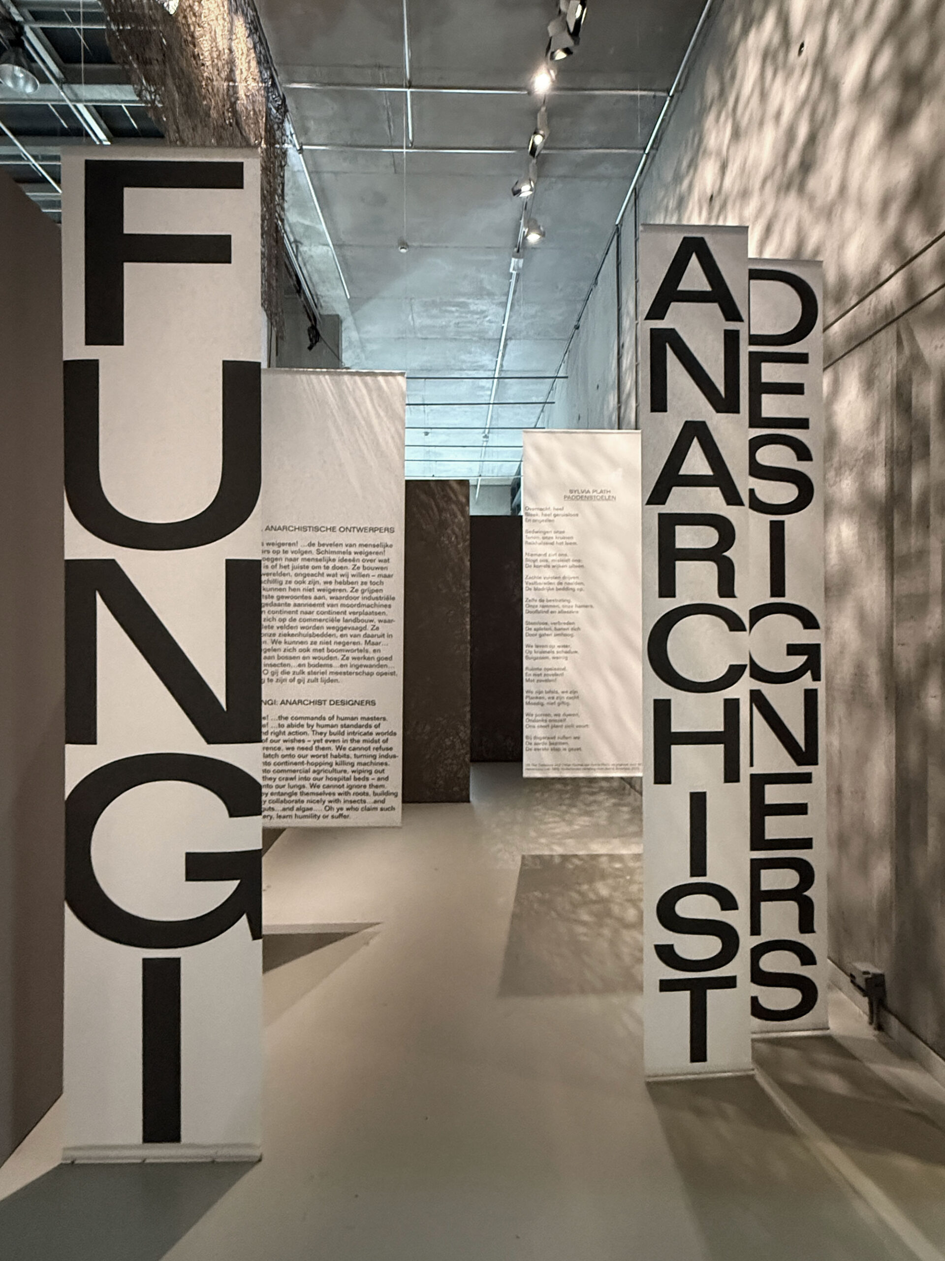 Funghi exhibition at Het Niewe Instituut, Rotterdam